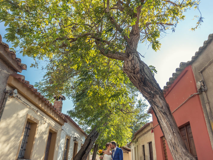 Fotografia di matrimonio nel villaggio di San Salvatore, comune di Cabras