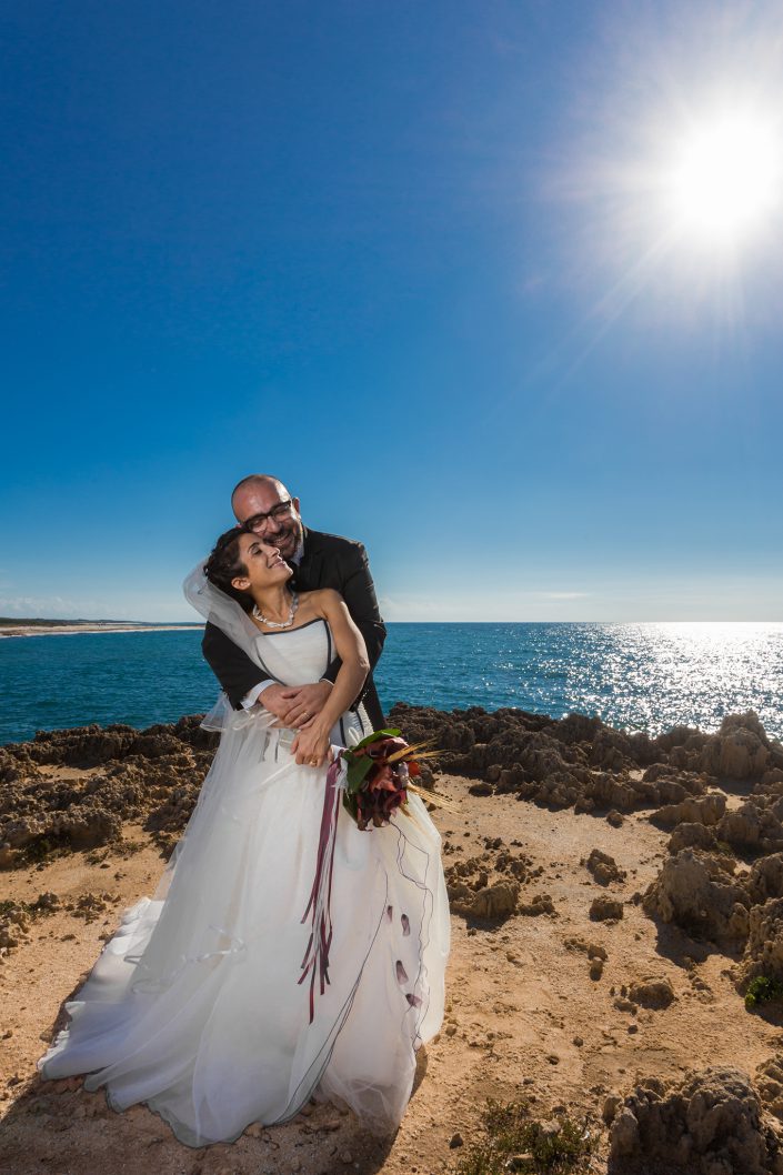 Foto di matrimonio a Is Arutas, Cabras