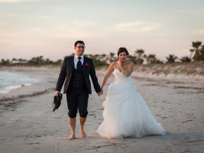 fotografia di matrimonio, scatto realizzato a Putzu Idu, provincia di Oristano. Sardegna