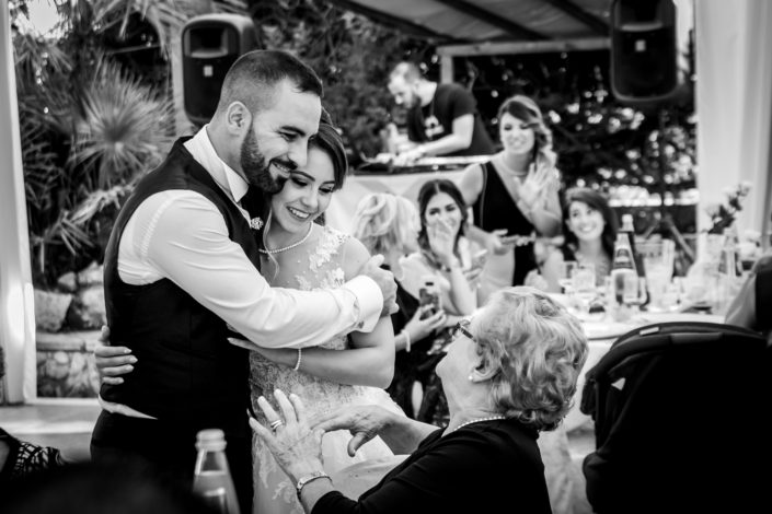 fotografia di matrimonio realizzata a Oristano, Sardegna