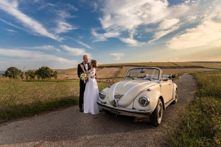 fotografia di matrimonio realizzata nella campagne di Suelli, Sardegna