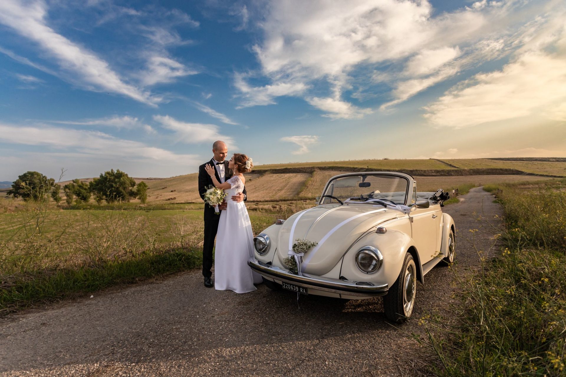 Fotografia di matrimonio in Sardegna. Foto scattata a Suelli